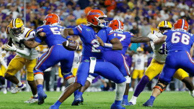 Seis paquetes de opciones de fútbol universitario, predichos: Florida en comparación con LSU, Notre Dame vs. Texas A&M en el centro de atención