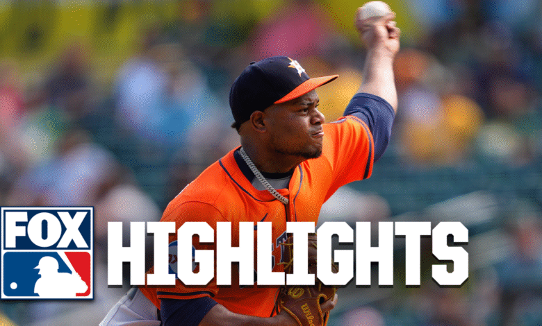 Astros vs. destacados atletismo | MLB en Fox