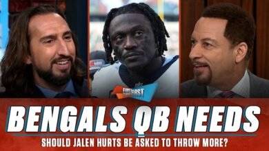 Bengals ‘debería hacer un movimiento para un QB’, ¿necesita más de Jalen Hurts y AJ Brown? | Ftf