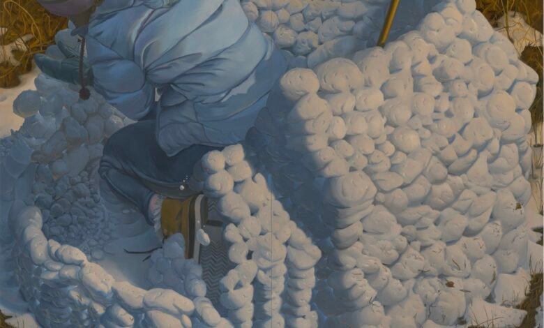 Las pinturas al óleo de Maud Madsen exploran recuerdos de la infancia, sueños y anidación – Colosal Las pinturas al óleo de Maud Madsen exploran recuerdos de la infancia, sueños y anidación – Colosal