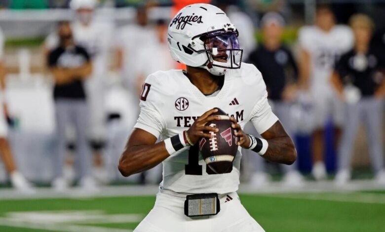 Probabilidades, selecciones, predicciones de fútbol universitario para la semana 5, 2025: al modelo le gusta Washington, Texas A&M en las mejores apuestas