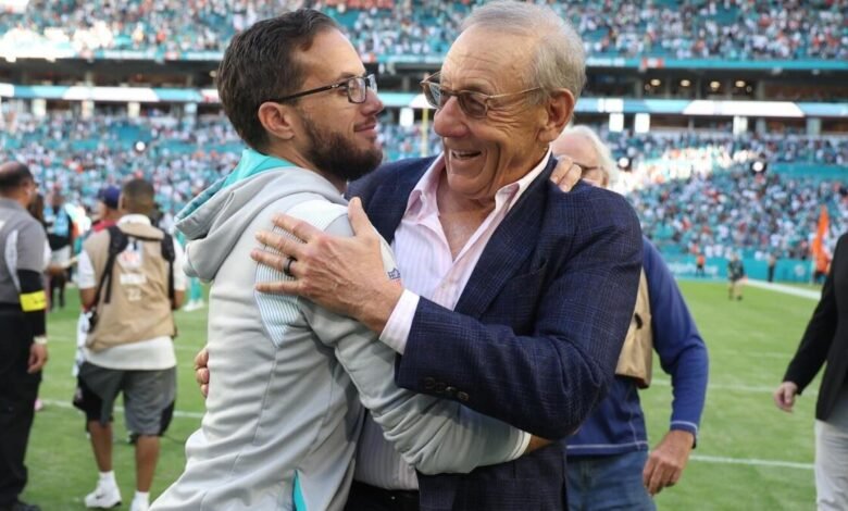 El propietario Dolphins Stephen Ross será paciente con el entrenador Mike McDaniel, no por suceder, según el informe