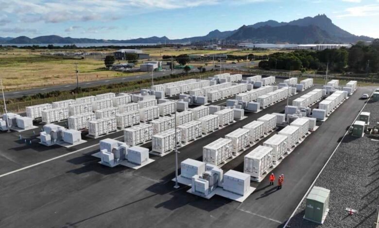 La primera batería grande de Nueva Zelanda se reduce. Dijo el proveedor de servicios de mercado
