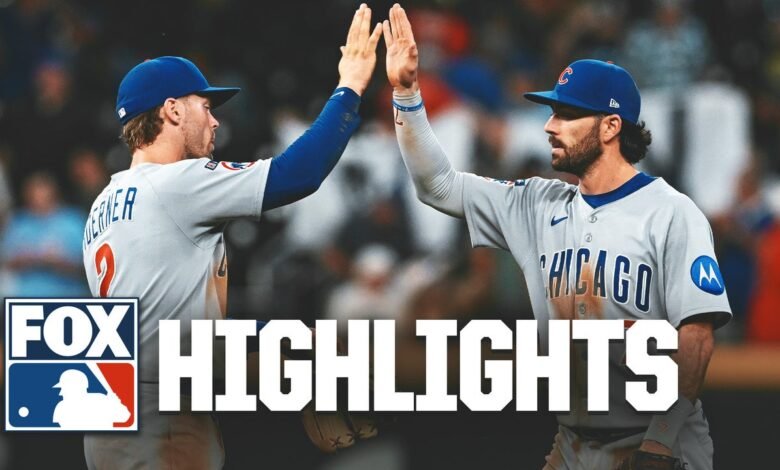 Cachorros contra los aspectos más destacados de los Bravos | MLB en Fox
