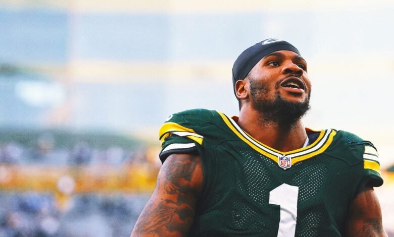 Embalaje llamado Capitán Micah Parsons para los Cowboys Back