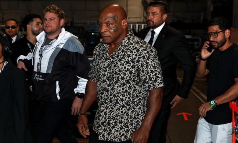 Mike Tyson, Mark Wahlberg, Sr. Beast entre las celebridades que asisten a Canelo Alvarez vs Terence Crawford