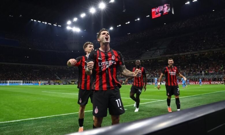 VISO: Christian Pulisic de USMNT tiene un objetivo importante de Napoli en el enfrentamiento clave de la Serie A.