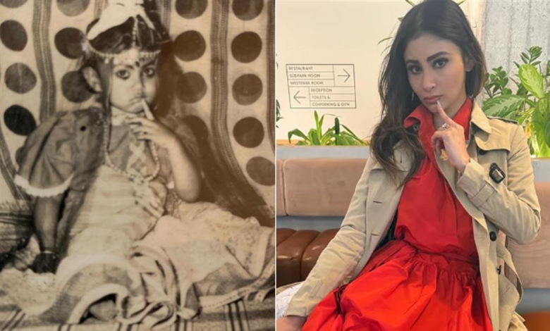 Mauni Rey trata a los fanáticos con una hermosa foto de la infancia en su cumpleaños