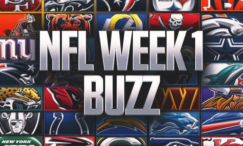 2025 NFL Semana 1 Buzz: RB Najee Harris Charger es un participante completo en la realidad