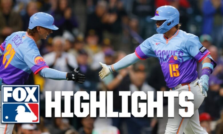 Padres vs. Rockies Highlights | MLB en Fox