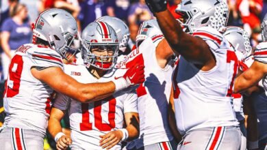 No. 1 Bang Ohio todavía está invicto con una victoria de 24-6 sobre Washington