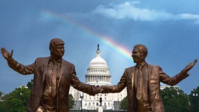 Las estatuas de Trump y Epstein son las mismas que las palabras medievales.