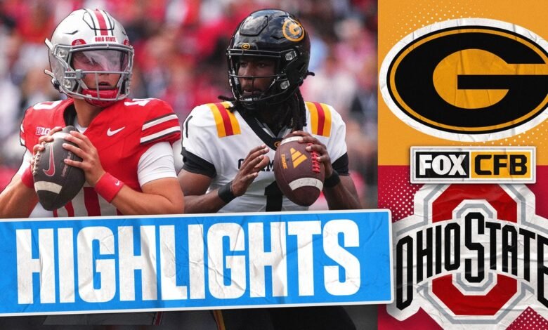 Tigeradores del estado de Gramble en comparación con el No. 1 Buckeyes Buckeyes del estado de Ohio | Foot College Football Tigeradores del estado de Gramble en comparación con el No. 1 Buckeyes Buckeyes del estado de Ohio | Foot College Football