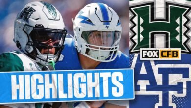 Hawai’i Rainbow Warriors vs. Respaldos de los Halcones de la Fuerza Aérea | Football College Fox