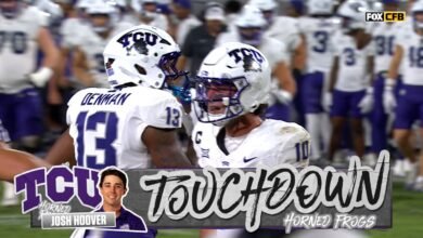Josh Hoover golpeó a TD, para que TCU liderara ASU