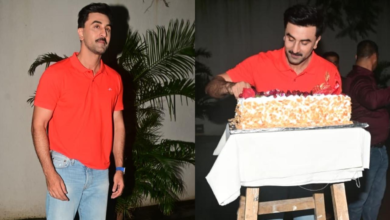 ¡Ver! Ranbir Kapoor cortó pasteles de cumpleaños con paparazzi, regalos distribuidos