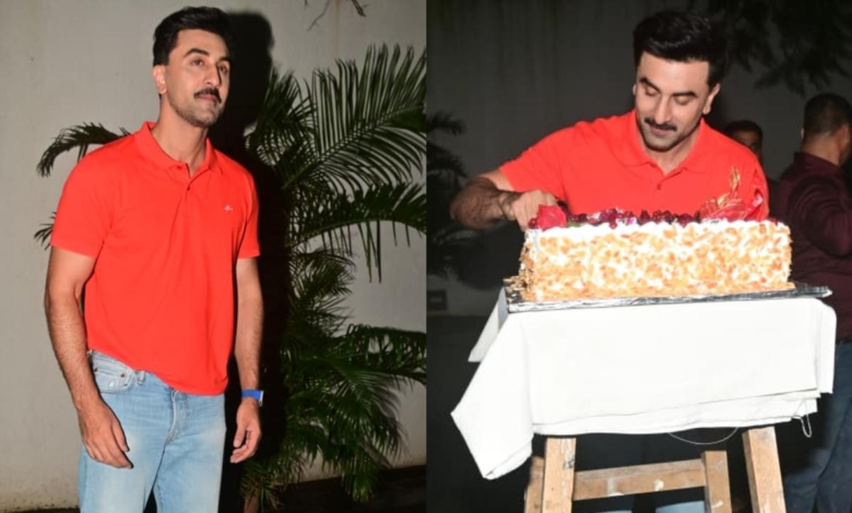 ¡Ver! Ranbir Kapoor cortó pasteles de cumpleaños con paparazzi, regalos distribuidos