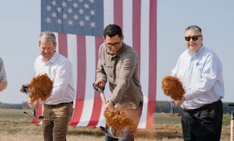 Rivian abre el terreno en la fábrica de Georgia de $ 5b antes de la construcción en 2026