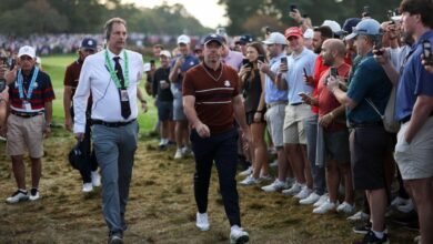 Rory McIlroy: ‘Orgulloso de ganar con lo que tenemos que pasar’ después de un día difícil con los fanáticos en 2025 Ryder Cup