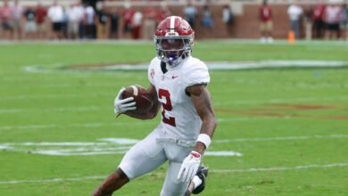 Lesión de Ryan Williams: se espera que Alabama WR juegue en comparación con Wisconsin después de experimentar protocolos impactantes