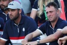 Ryder Cup 2025: Rory McIlroy, Jon Rahm olfateando la bolsa de truco de Keegan Bradley