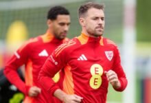 El Capitán Aaron Ramsey regresó al equipo de Gales después de 13 meses de ausencia | Noticias de fútbol