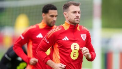 El Capitán Aaron Ramsey regresó al equipo de Gales después de 13 meses de ausencia | Noticias de fútbol