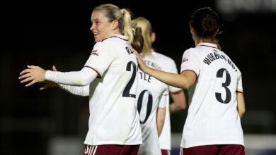 Las mujeres del Arsenal luchan nuevamente para vencer a las mujeres del West Ham cuando las mujeres de la ciudad de los hombres ven a las mujeres Brighton – WSL Round -Up | Noticias de fútbol