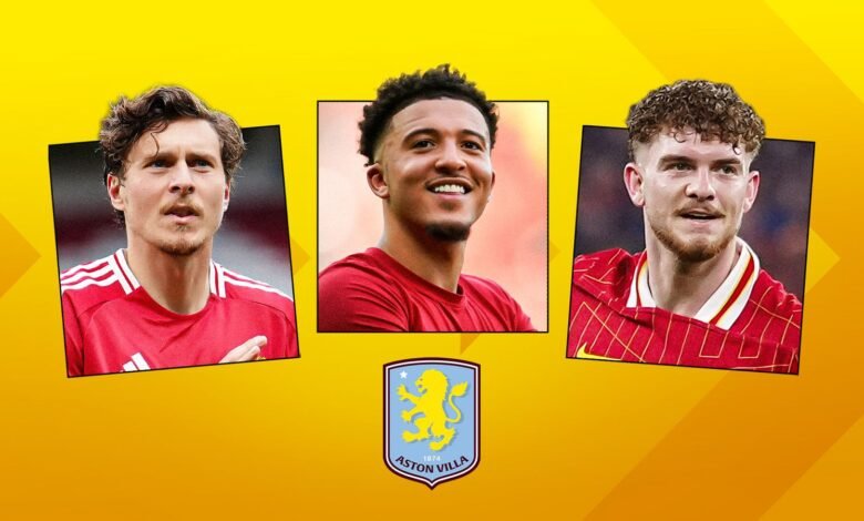 Aston Villa Transfer News: El equipo de UNAI Emery completó tres días de firma, Jadon Sancho, Harvey Elliott y Victor Lindelof a | Noticias de fútbol Aston Villa Transfer News: El equipo de UNAI Emery completó tres días de firma, Jadon Sancho, Harvey Elliott y Victor Lindelof a | Noticias de fútbol