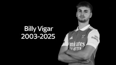 Billy Vigar: El ex delantero del Arsenal murió 21 años después de tener una ‘lesión cerebral significativa’ para jugar para Chichester City | Noticias de fútbol