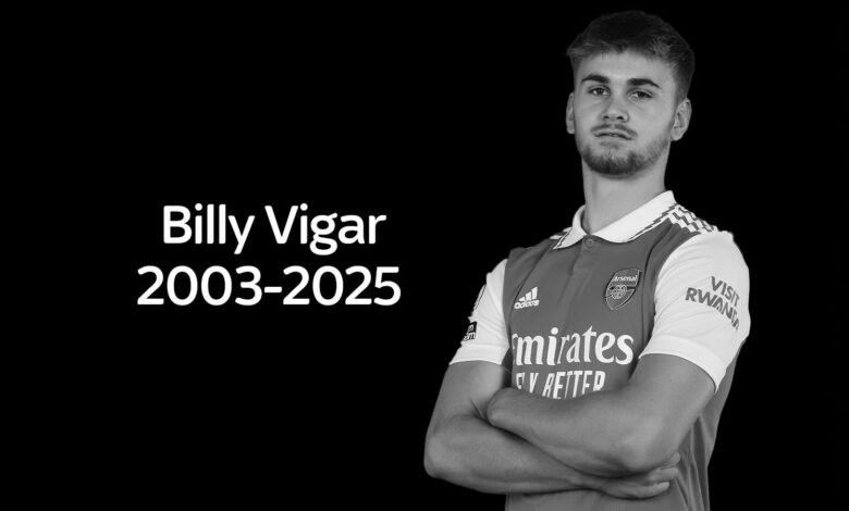 Billy Vigar: El ex delantero del Arsenal murió 21 años después de tener una ‘lesión cerebral significativa’ para jugar para Chichester City | Noticias de fútbol