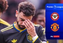 Bruno se perdió la penalización cuando el hombre Utd perdió en Brentford