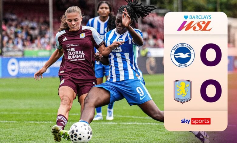 Lo más destacado: Brighton vs Aston Villa termina desconocido Lo más destacado: Brighton vs Aston Villa termina desconocido