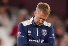 Graham Potter: El entrenador en jefe de West Ham Sack con el 19º equipo en la Premier League | Noticias de fútbol