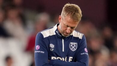 Graham Potter: El entrenador en jefe de West Ham Sack con el 19º equipo en la Premier League | Noticias de fútbol