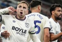 Everton 1 – 1 West Ham
