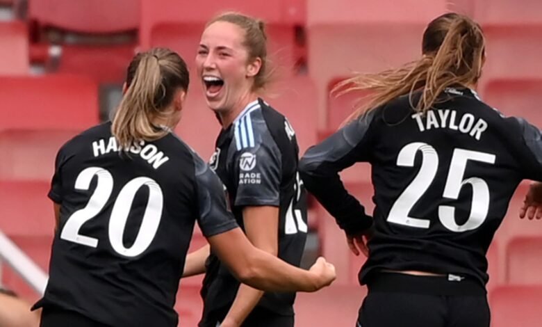 Mujeres del Arsenal 1 – 1 Aston Villa