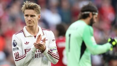 Liverpool 1-0 Arsenal: Gary Neville pregunta la psicología de la psicología de los Gunners en grandes partidos después de la derrota en la Premier League en Anfield | Noticias de fútbol