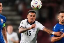 Puntos de conversación de Inglaterra: Marc Guehi muestra el liderazgo como Noni Madueke y Morgan Rogers demuestran que pueden presionar a Bukayo Saka y Jude Bellingham | Noticias de fútbol