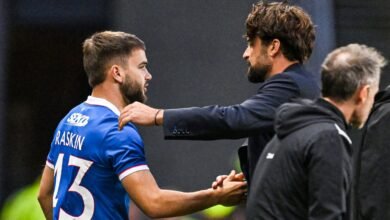 Nicolas Raskin: centrocampista de los Rangers para Miss Hearts Game, mientras que Russell Martin le dijo que tenía que revivir la credibilidad en el club | Noticias de fútbol