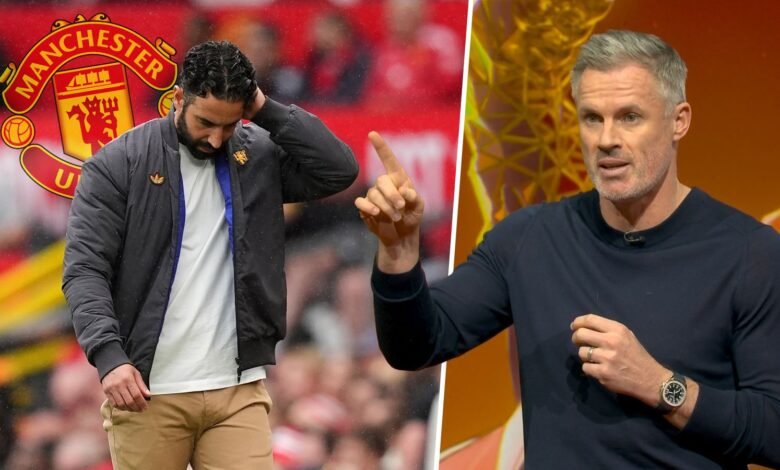 Jamie Carragher dijo que Ruben Amorim en Man Utd fue un desastre para él y el club, dándose la mano y avanzando | Noticias de fútbol