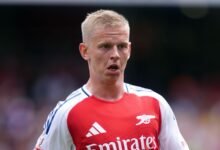 Oleksandr Zinchenko Noticias delantera: Nottingham Forest Safe Loan con Arsenal para Ucrania International | Noticias de fútbol