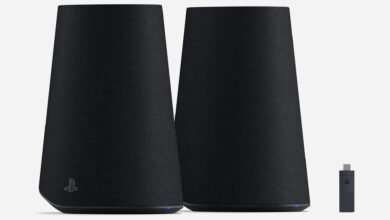Altavoces inalámbricos de levantamiento de pulso de Sony