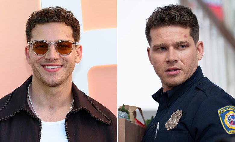 Oliver Stark ‘9-1-1’ Temporada 9 Bobby Death ‘Forward’ ‘Running’