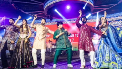 Sunny Reformi Ki Tulsi Kumari Cast Garba se une a Falguni Reader para la noche