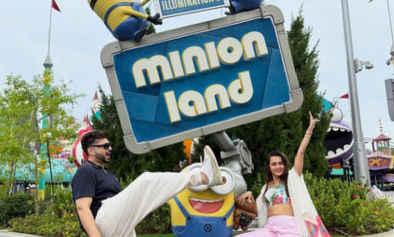 Karan Kundra, Tejaswi Prakash visitó ‘Minion Land’ en Singapur