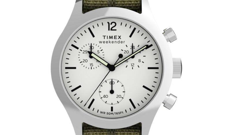 Timex Weekender New England Cronograph