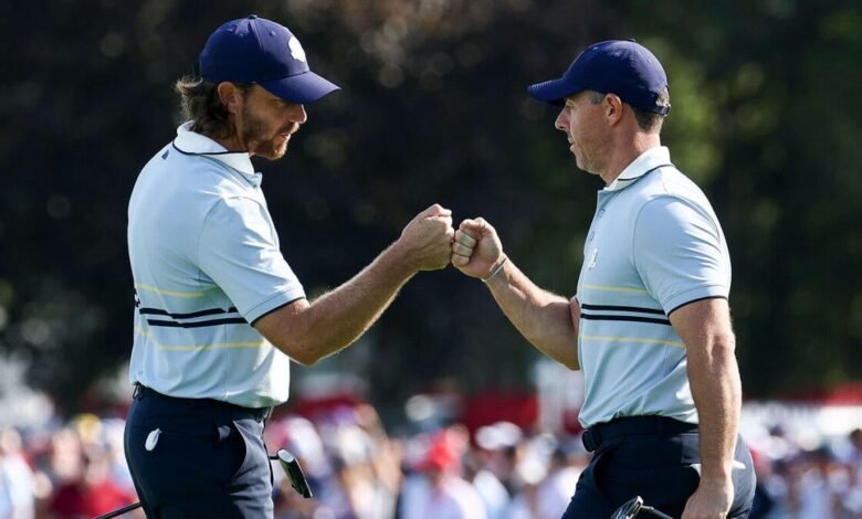 2025 RYDER CUP SHECK: enfrentamientos, emparejamiento establecido para el sábado, Foursomes en el segundo día.