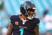 Delphins con un nuevo uniforme de “rivalidades” de agua oscura en ‘Monday Night Football’ vs. Jets
