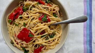 La pasta clásica de la tienda para el regreso a la escuela